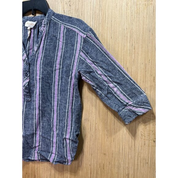 Laundry By Shelly Segal - Women's Casual Blouse - Grey - Small - Picture 14 of 16